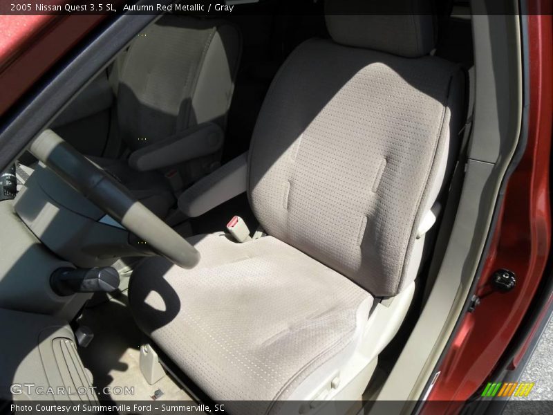 Autumn Red Metallic / Gray 2005 Nissan Quest 3.5 SL