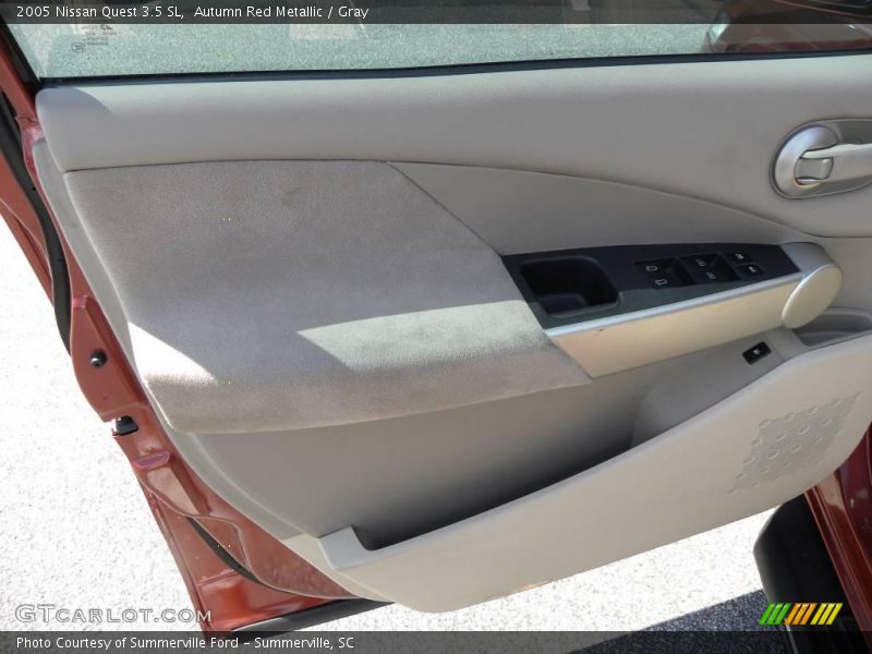 Autumn Red Metallic / Gray 2005 Nissan Quest 3.5 SL