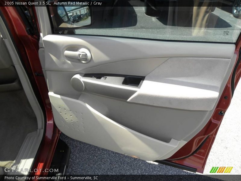 Autumn Red Metallic / Gray 2005 Nissan Quest 3.5 SL
