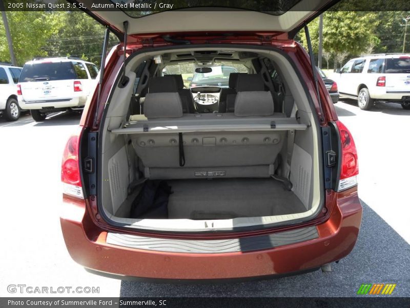Autumn Red Metallic / Gray 2005 Nissan Quest 3.5 SL