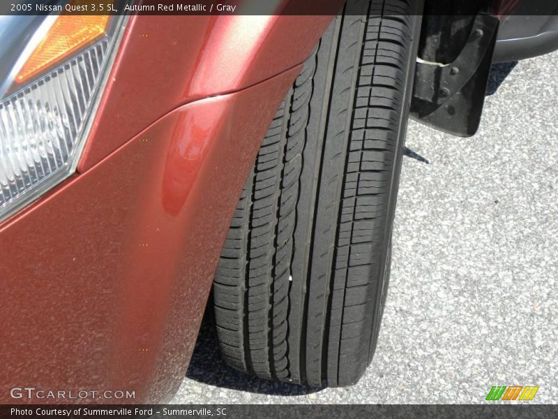Autumn Red Metallic / Gray 2005 Nissan Quest 3.5 SL