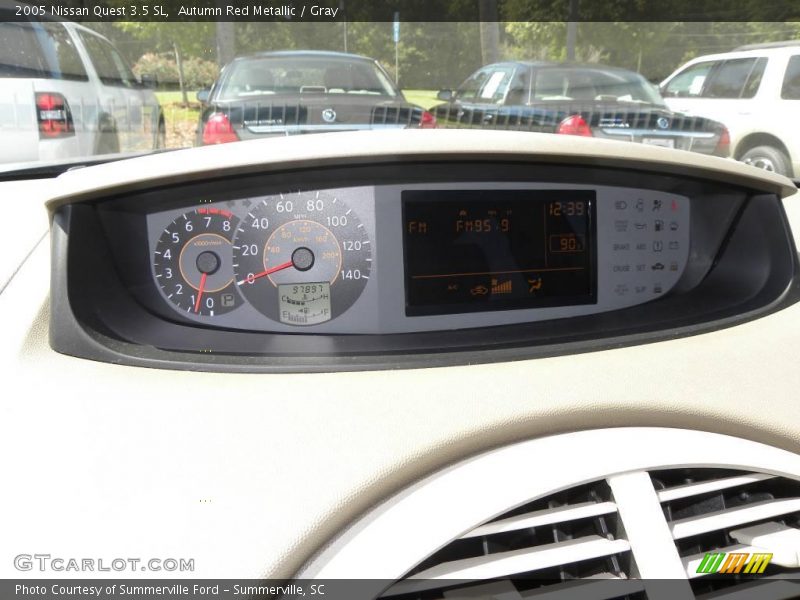 Autumn Red Metallic / Gray 2005 Nissan Quest 3.5 SL