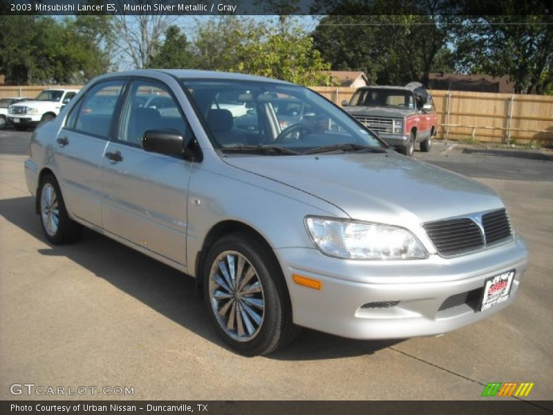 Munich Silver Metallic / Gray 2003 Mitsubishi Lancer ES