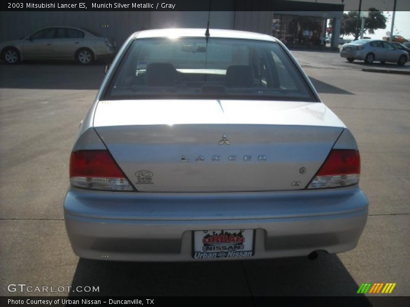 Munich Silver Metallic / Gray 2003 Mitsubishi Lancer ES