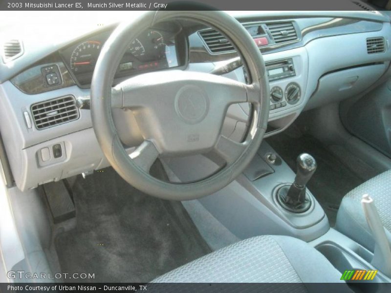Munich Silver Metallic / Gray 2003 Mitsubishi Lancer ES