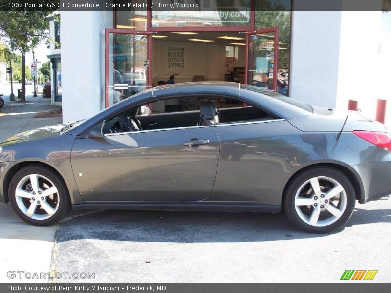 Granite Metallic / Ebony/Morocco 2007 Pontiac G6 GT Convertible