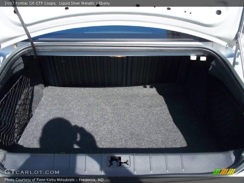 Liquid Silver Metallic / Ebony 2007 Pontiac G6 GTP Coupe