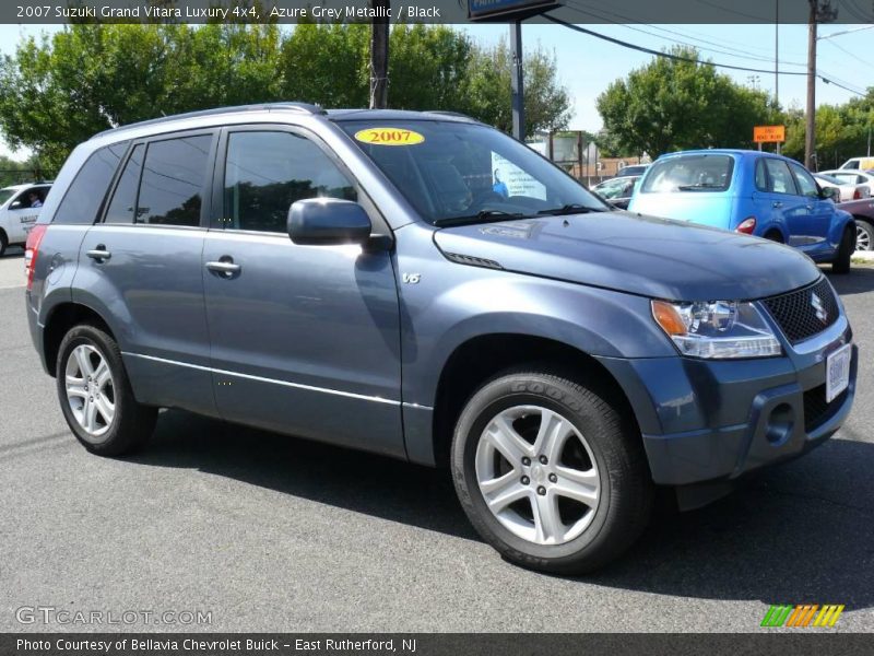 Azure Grey Metallic / Black 2007 Suzuki Grand Vitara Luxury 4x4