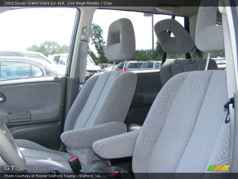 Cool Beige Metallic / Gray 2001 Suzuki Grand Vitara JLX 4x4