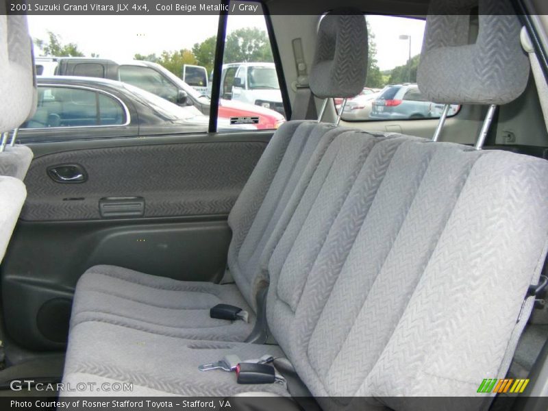 Cool Beige Metallic / Gray 2001 Suzuki Grand Vitara JLX 4x4