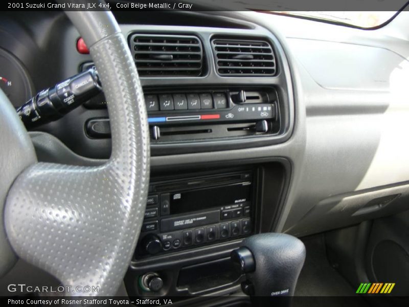 Cool Beige Metallic / Gray 2001 Suzuki Grand Vitara JLX 4x4