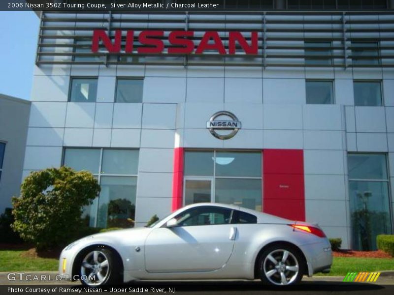 Silver Alloy Metallic / Charcoal Leather 2006 Nissan 350Z Touring Coupe