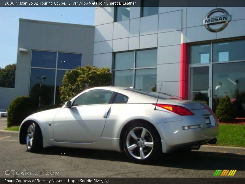 Silver Alloy Metallic / Charcoal Leather 2006 Nissan 350Z Touring Coupe