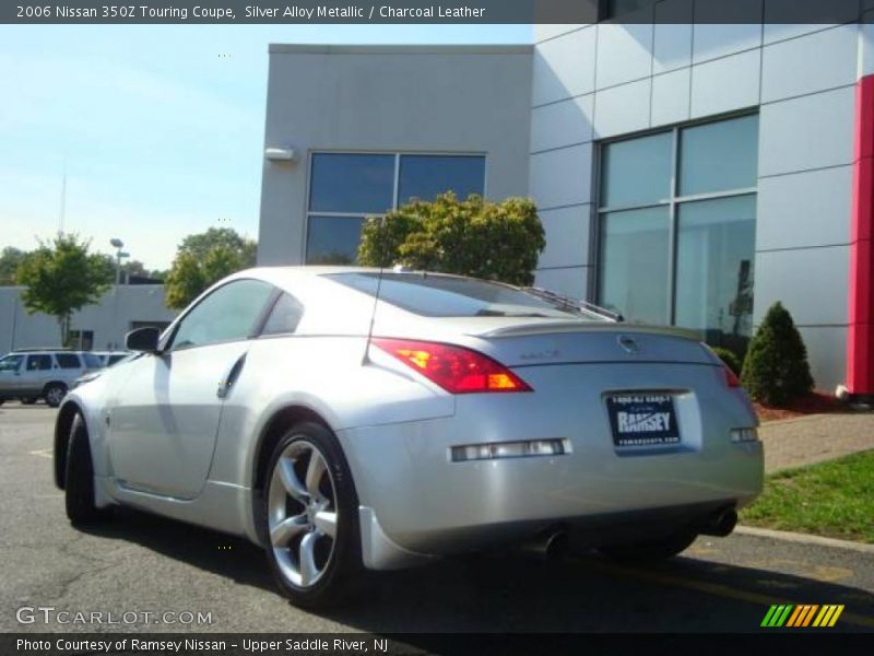 Silver Alloy Metallic / Charcoal Leather 2006 Nissan 350Z Touring Coupe