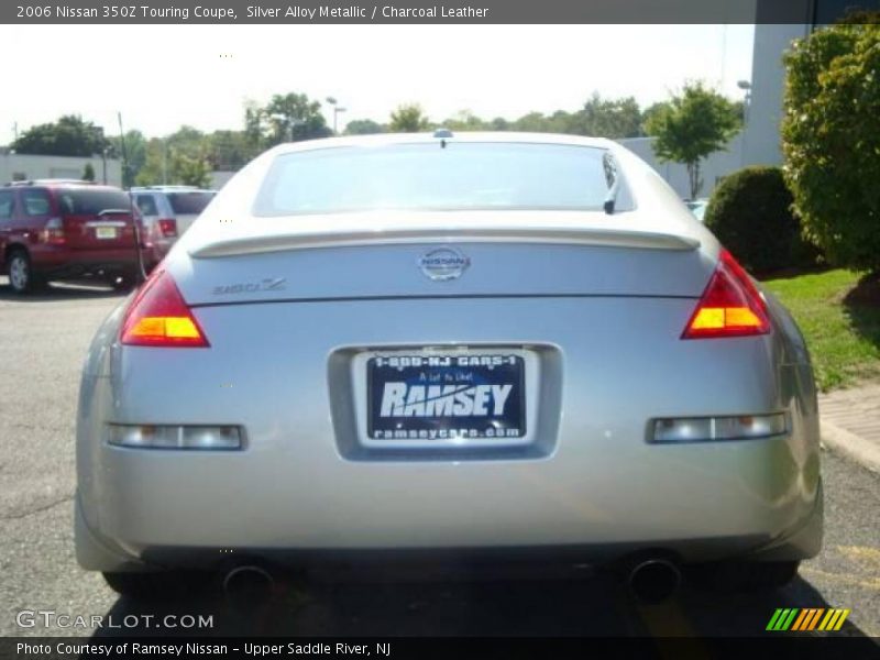 Silver Alloy Metallic / Charcoal Leather 2006 Nissan 350Z Touring Coupe