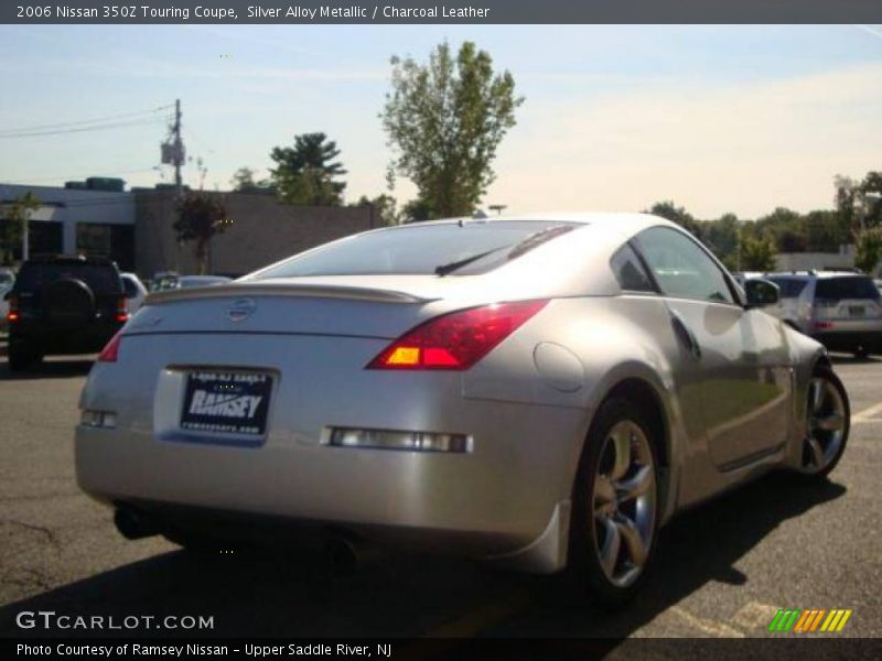 Silver Alloy Metallic / Charcoal Leather 2006 Nissan 350Z Touring Coupe