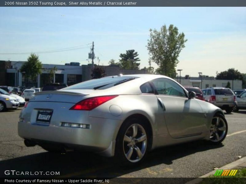 Silver Alloy Metallic / Charcoal Leather 2006 Nissan 350Z Touring Coupe