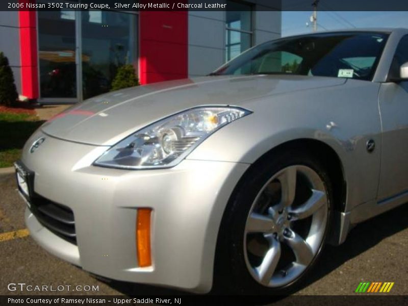 Silver Alloy Metallic / Charcoal Leather 2006 Nissan 350Z Touring Coupe