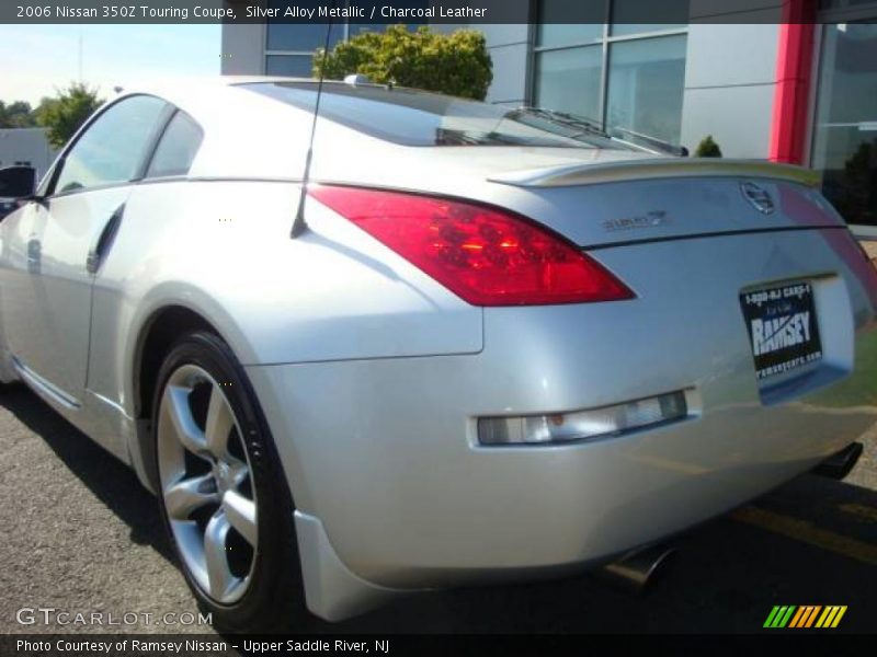 Silver Alloy Metallic / Charcoal Leather 2006 Nissan 350Z Touring Coupe