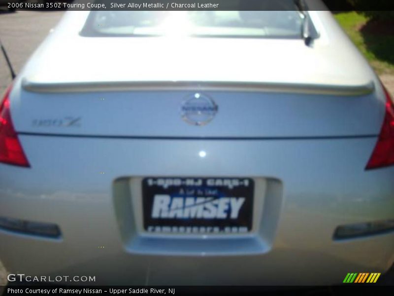 Silver Alloy Metallic / Charcoal Leather 2006 Nissan 350Z Touring Coupe