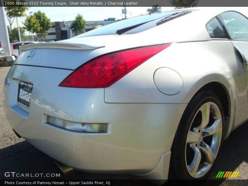 Silver Alloy Metallic / Charcoal Leather 2006 Nissan 350Z Touring Coupe