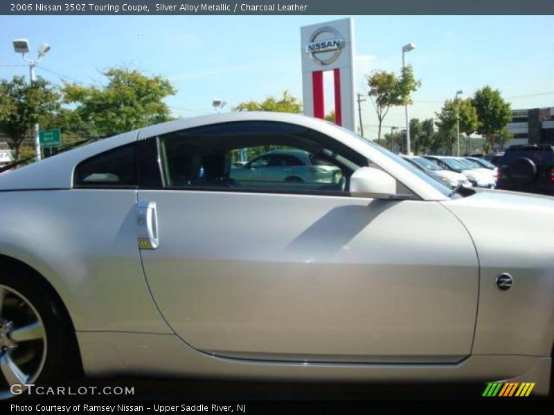 Silver Alloy Metallic / Charcoal Leather 2006 Nissan 350Z Touring Coupe