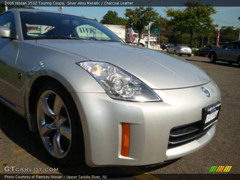 Silver Alloy Metallic / Charcoal Leather 2006 Nissan 350Z Touring Coupe