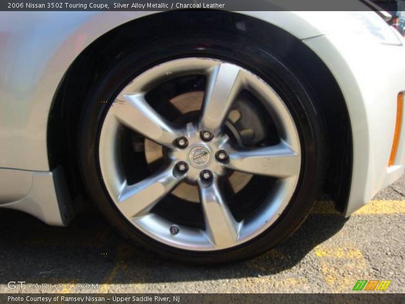 Silver Alloy Metallic / Charcoal Leather 2006 Nissan 350Z Touring Coupe