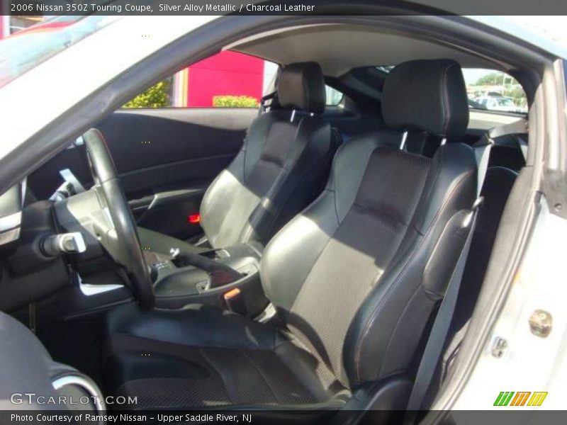 Silver Alloy Metallic / Charcoal Leather 2006 Nissan 350Z Touring Coupe