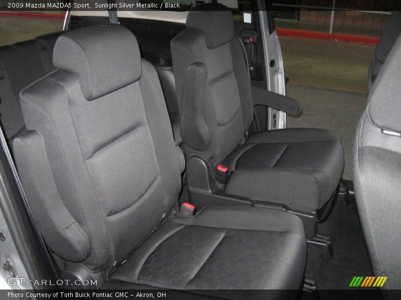 Sunlight Silver Metallic / Black 2009 Mazda MAZDA5 Sport