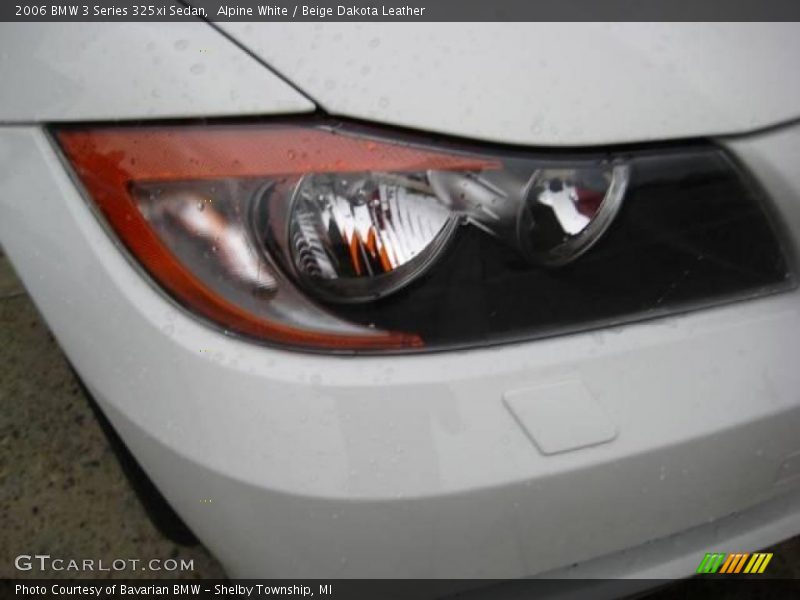 Alpine White / Beige Dakota Leather 2006 BMW 3 Series 325xi Sedan