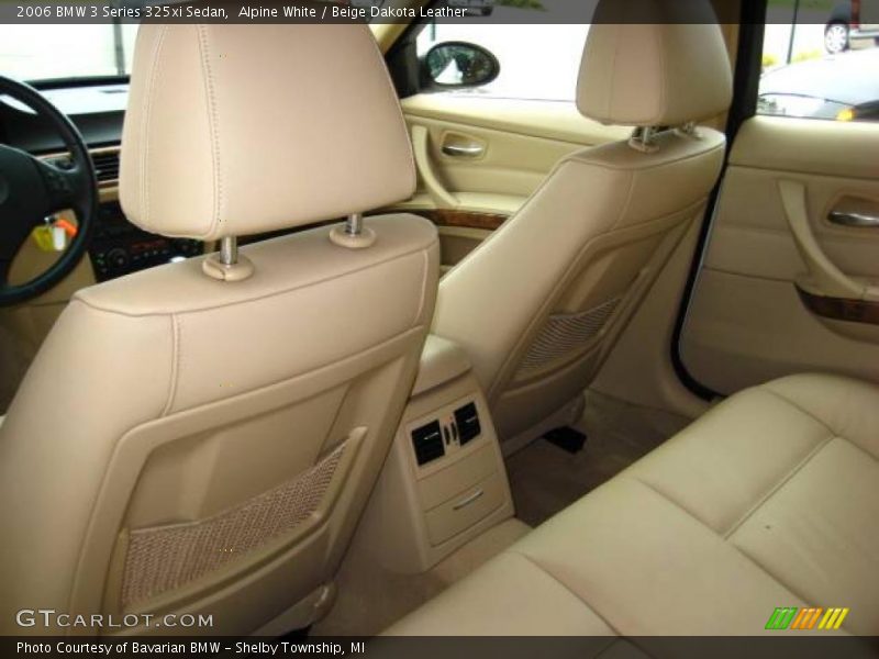 Alpine White / Beige Dakota Leather 2006 BMW 3 Series 325xi Sedan