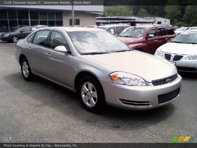 Silverstone Metallic / Ebony Black 2008 Chevrolet Impala LT