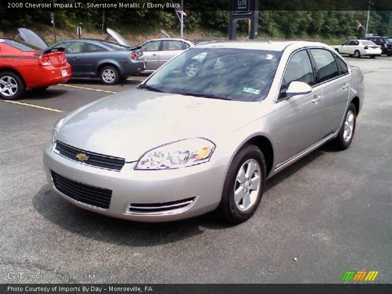 Silverstone Metallic / Ebony Black 2008 Chevrolet Impala LT