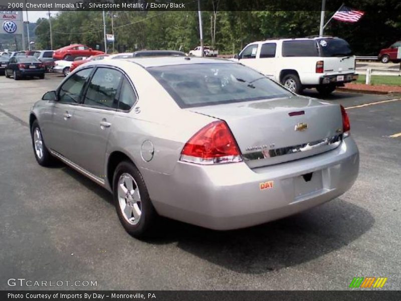 Silverstone Metallic / Ebony Black 2008 Chevrolet Impala LT