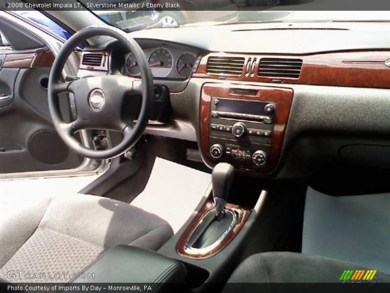 Silverstone Metallic / Ebony Black 2008 Chevrolet Impala LT