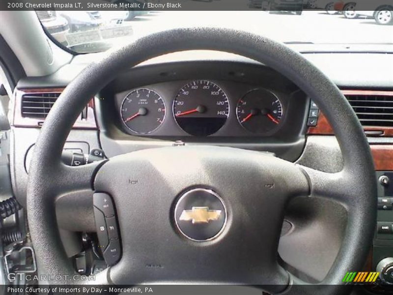 Silverstone Metallic / Ebony Black 2008 Chevrolet Impala LT