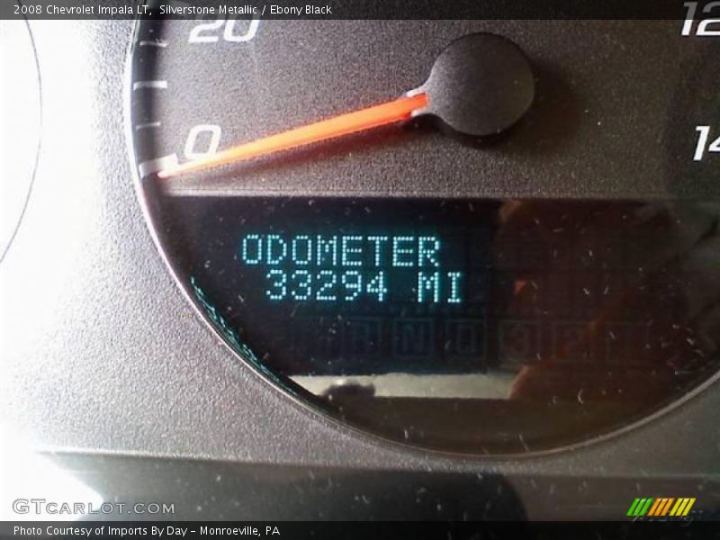 Silverstone Metallic / Ebony Black 2008 Chevrolet Impala LT