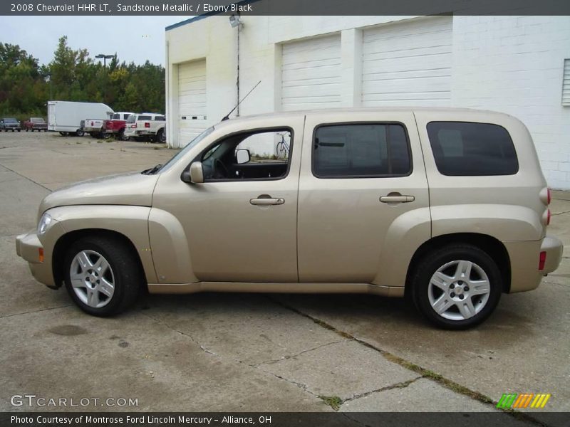Sandstone Metallic / Ebony Black 2008 Chevrolet HHR LT