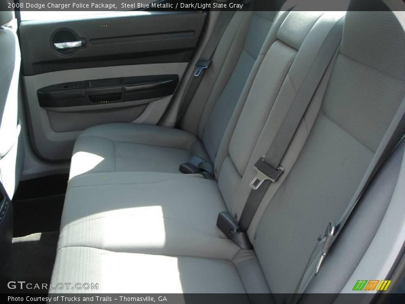 Steel Blue Metallic / Dark/Light Slate Gray 2008 Dodge Charger Police Package