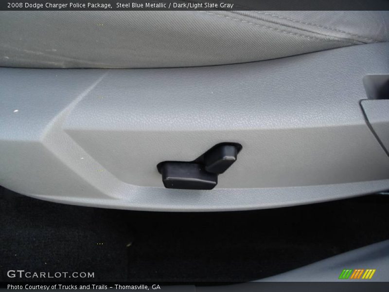 Steel Blue Metallic / Dark/Light Slate Gray 2008 Dodge Charger Police Package