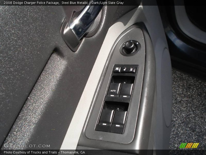 Steel Blue Metallic / Dark/Light Slate Gray 2008 Dodge Charger Police Package