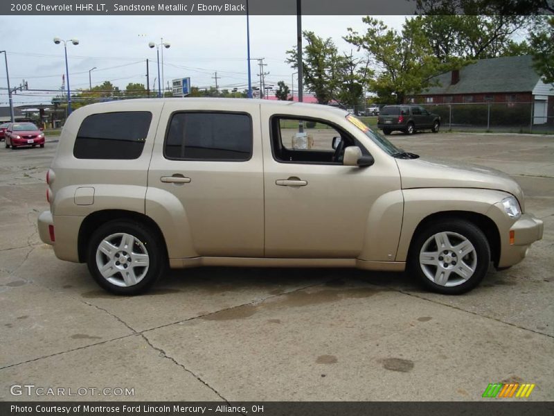 Sandstone Metallic / Ebony Black 2008 Chevrolet HHR LT