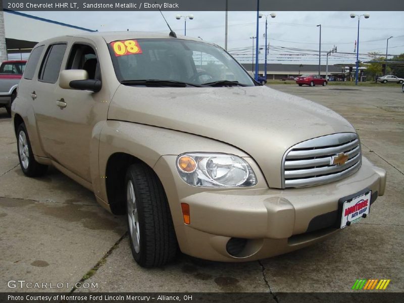 Sandstone Metallic / Ebony Black 2008 Chevrolet HHR LT