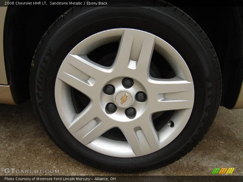 Sandstone Metallic / Ebony Black 2008 Chevrolet HHR LT