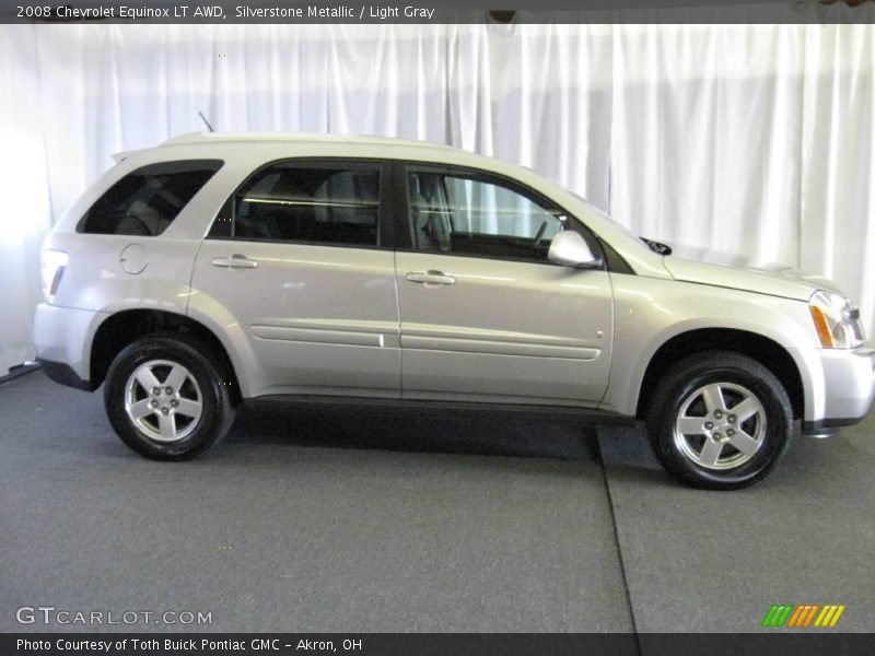 Silverstone Metallic / Light Gray 2008 Chevrolet Equinox LT AWD