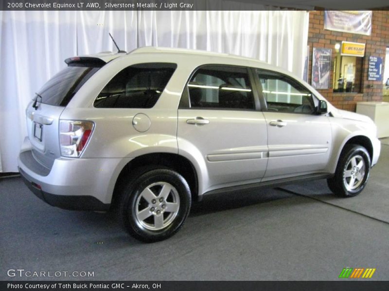 Silverstone Metallic / Light Gray 2008 Chevrolet Equinox LT AWD