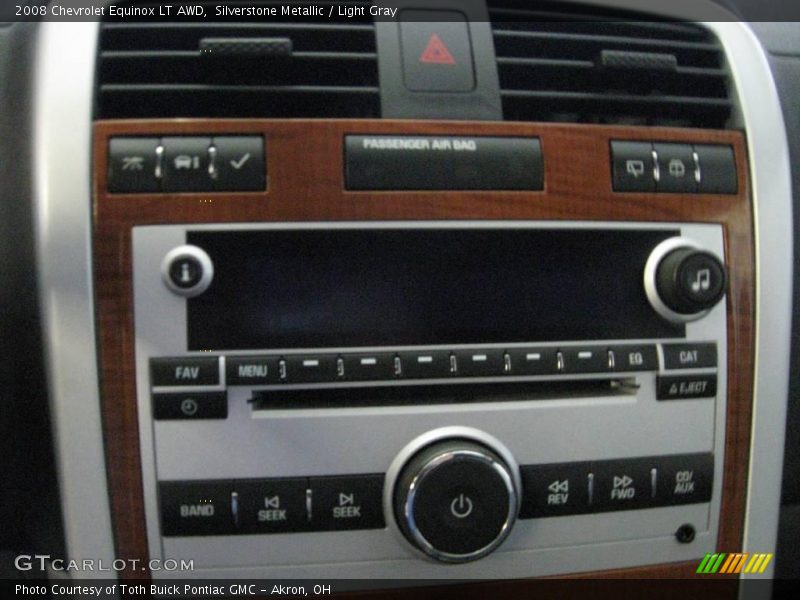 Silverstone Metallic / Light Gray 2008 Chevrolet Equinox LT AWD