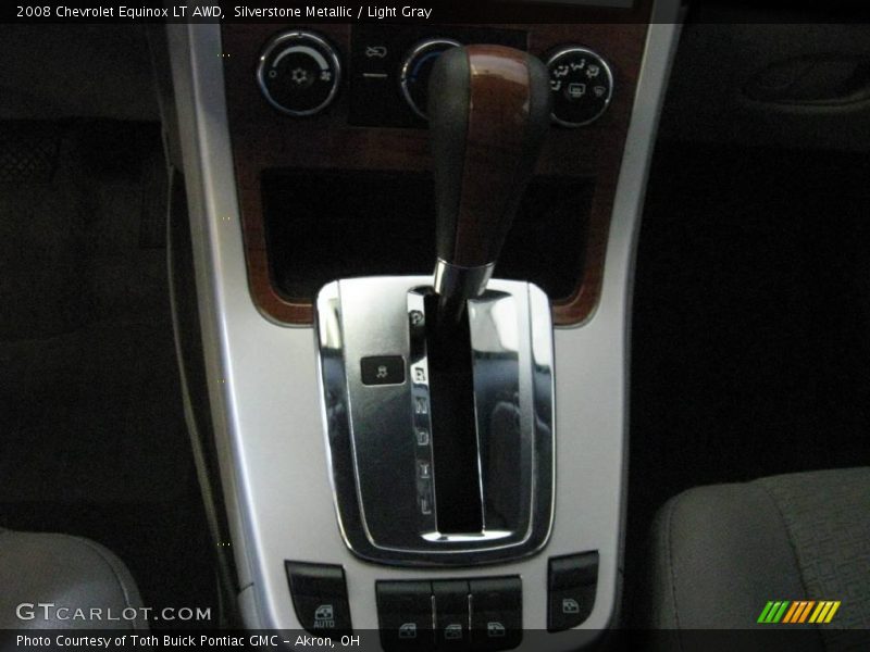 Silverstone Metallic / Light Gray 2008 Chevrolet Equinox LT AWD