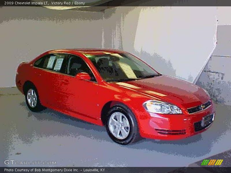 Victory Red / Ebony 2009 Chevrolet Impala LT